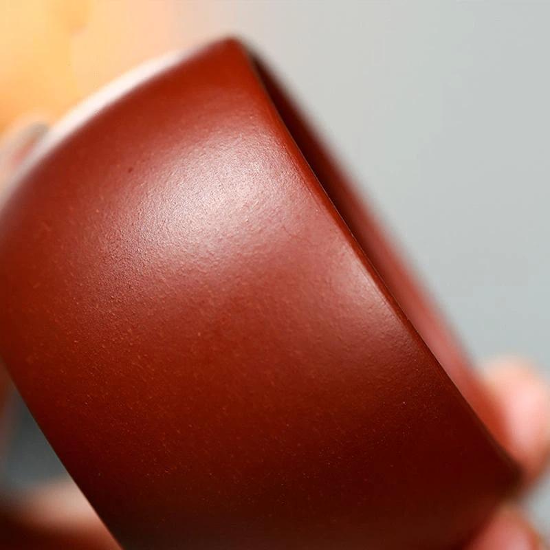 Yixing Purple Clay Travel Tea  - đánh giá và giá Handmade Ceramic Mug