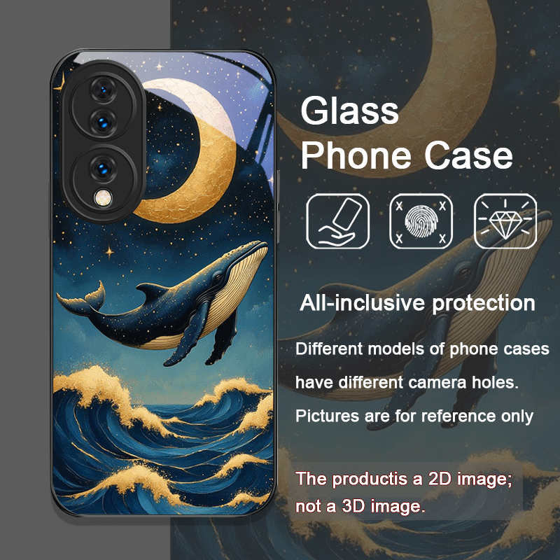 Cartoon Starry Sky Blue Whale  - đánh giá và giá Huawei Mate 60