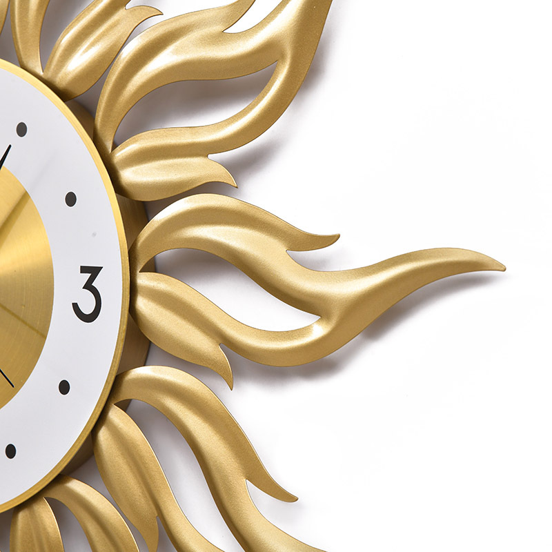 Nordic Gold Wall Clock Living  - đánh giá và giá Luxury Lifestyle Homes
