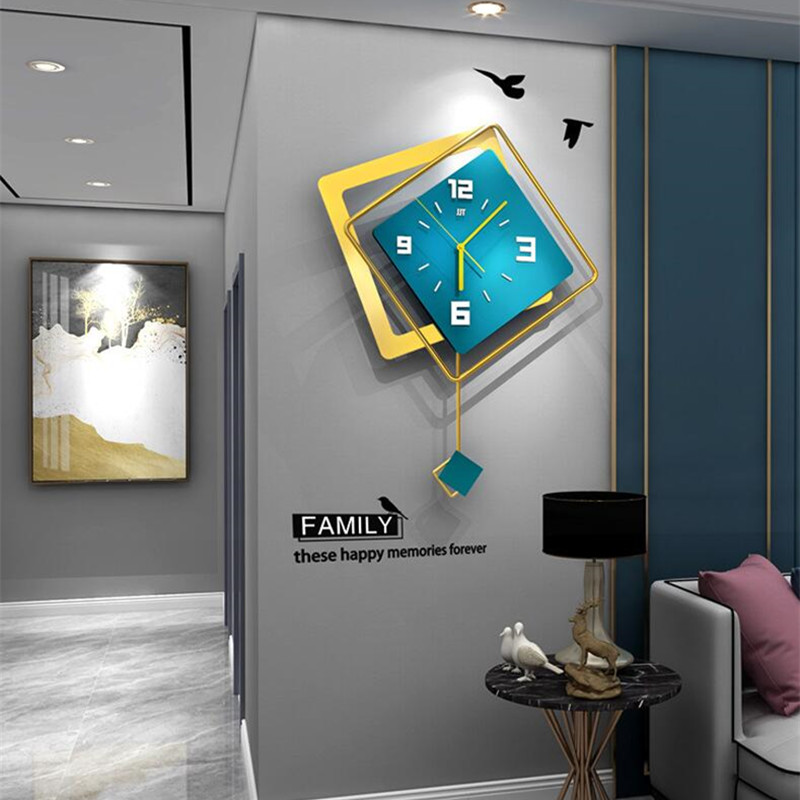 3D Nordic square Swing Wall Cl - đánh giá và giá Luxury Lifestyle Homes