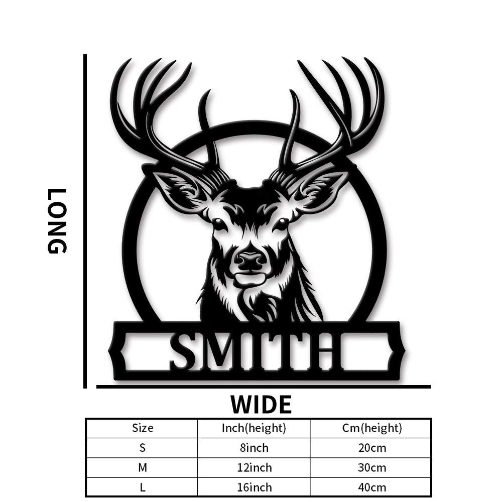 Personalized Deer Family Name  - đánh giá và giá Personalized Engraved Gift